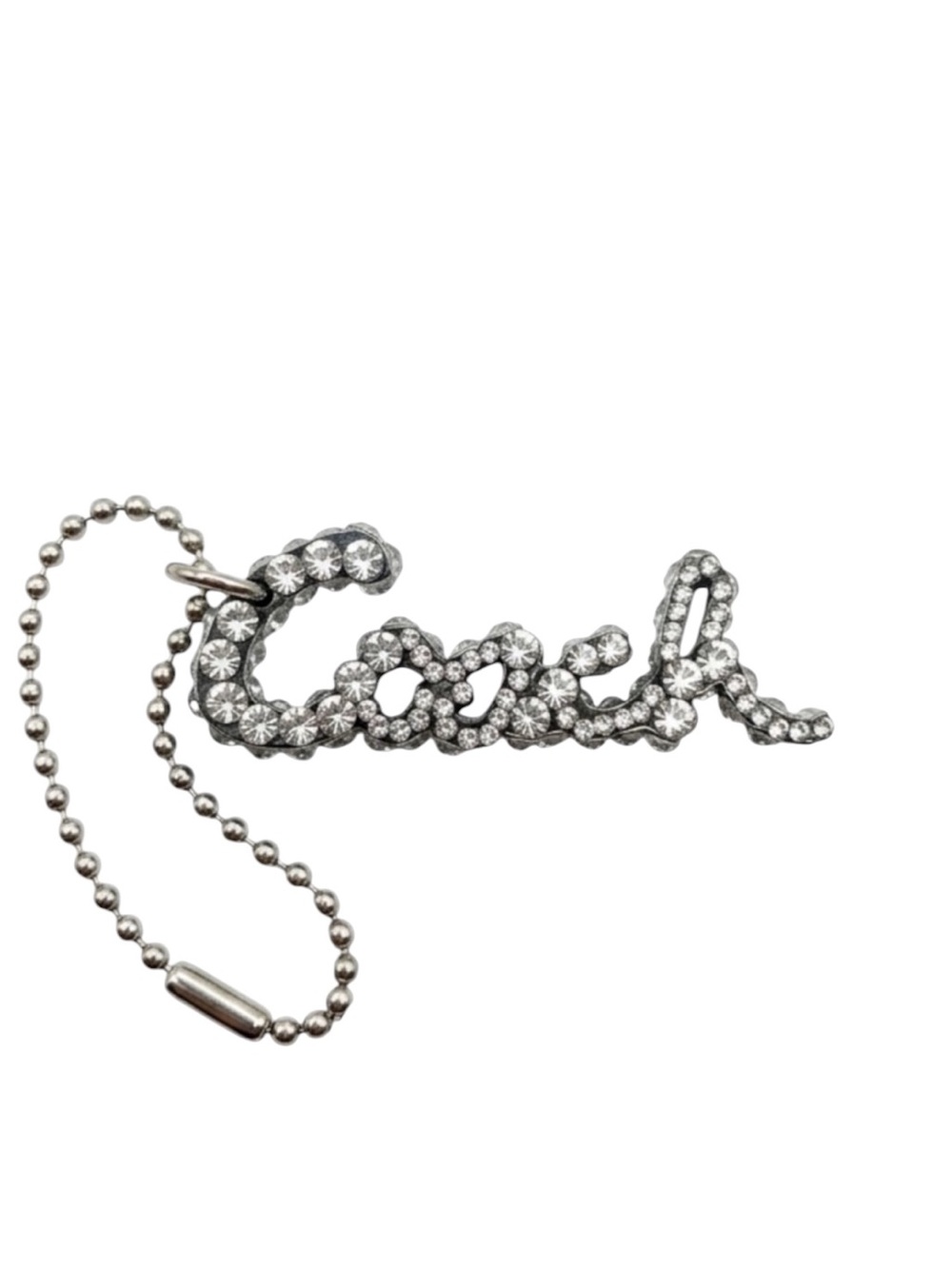 Coach Script Hang Tag (Bedazzled)